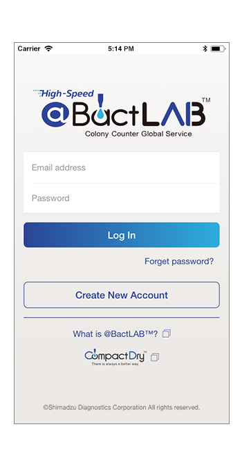 Paso 1: capturar la placa CompactDry™ con la app @BactLAB™