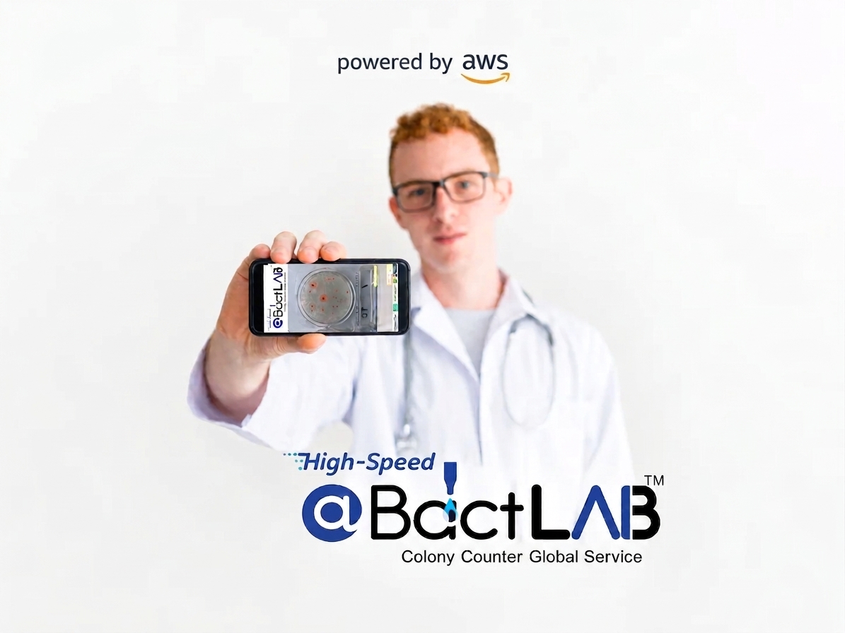 Aplicación @BactLAB™ para conteo de colonias con IA