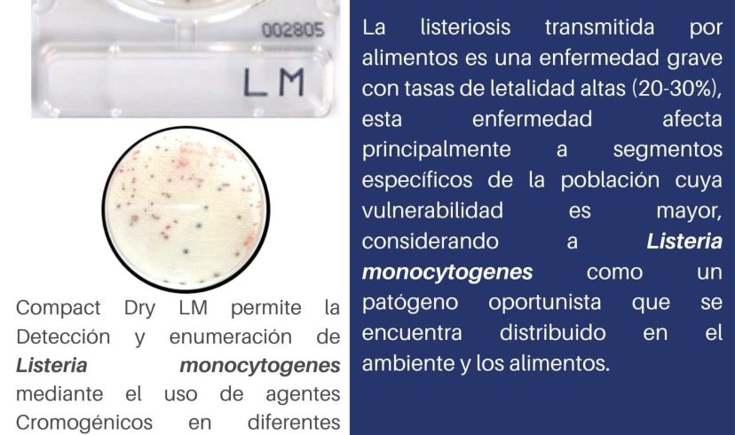 Compact Dry LM  Listeria monocytogenes