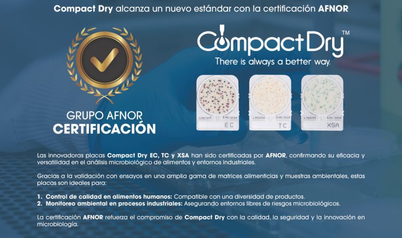 Compact Dry alcanza un nuevo estándar con la certificación AFNOR